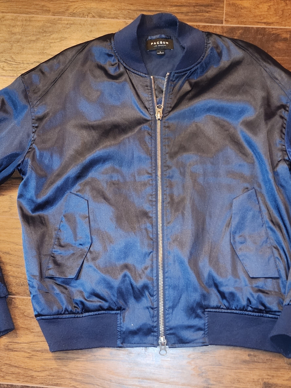 PacSun Navy Bomber Jacket Unisex